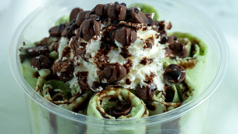 Ice Cream Rolls