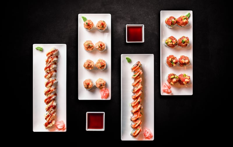 Dessert Sushi